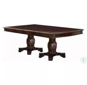 Chateau De Ville Espresso Extendable Rectangular Dining Table