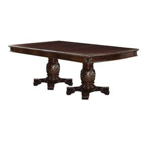 Chateau De Ville Espresso 96" Extendable Rectangular Dining Table
