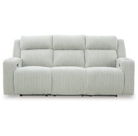 Broad Cove Alloy 89" Zero Gravity Power Reclining Sofa with USB Charging and LED