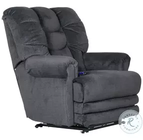 Malone Ink Lay Flat Power Recliner