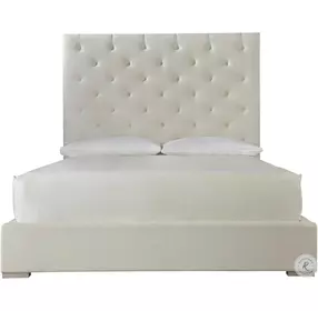 Cassius Quartz King Upholstered Panel Bed