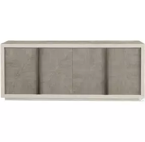 Modern Brinkley Flint And Quartz Credenza