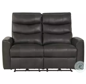 Bosa Charcoal Power Reclining 57" Loveseat