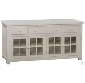 Madaket Distressed Posh White TV Stand