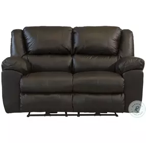 Transformer II Chocolate Leather Power Reclining 65" Loveseat