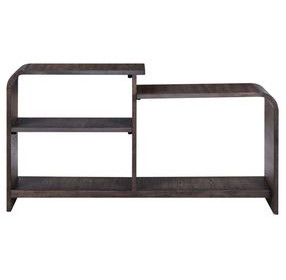 Fresh Angles Espresso Rectangular Sofa Table