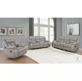Greer Taupe Reclining Living Room Set