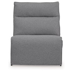 Modmax Salt And Pepper Performance Fabric Armless Power Recliner