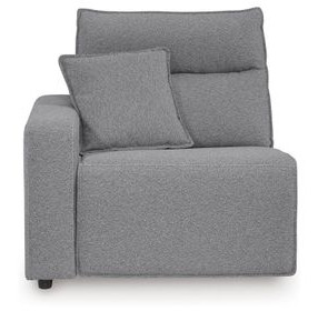 Modmax Salt And Pepper Performance Fabric LAF Power Recliner