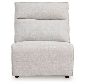Modmax II Stone Performance Fabric Armless Chair