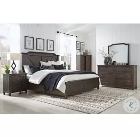Farmwood Whiskey Barrell Panel Bedroom Set