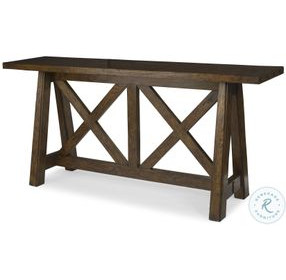 Marbella Mahogany Small Tierra Console Table