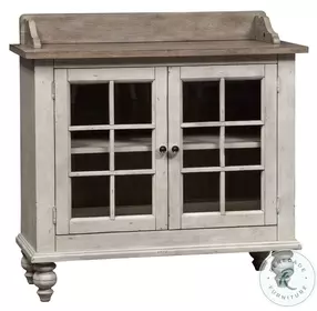 Whitney Antique Linen And Weathered Gray Server