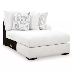 Wynncroft Manor Chalk Performance Fabric 67" RAF Corner Chaise