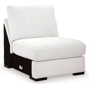 Wynncroft Manor Chalk Performance Fabric Armless Chair