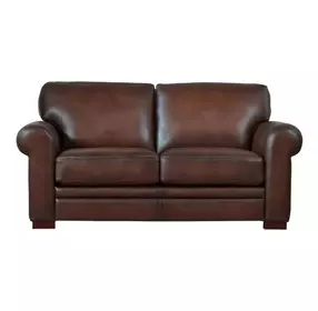 Danforth Caramel Leather 70" Loveseat