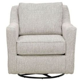 Harlow Denim Swivel Glider Chair