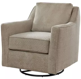 Seluna Truffle Beige Upholstered Accent Chair