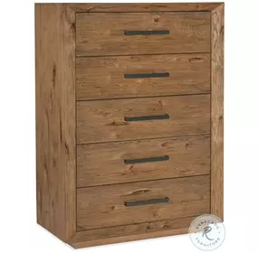 Big Sky Dark Brown Drawer Chest