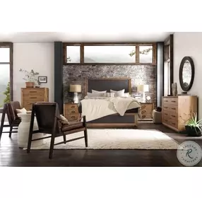 Big Sky Brown And Black Panel Bedroom Set