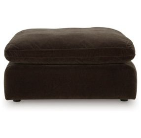 Maxton Heights Bittersweet Upholstered Square Oversized Accent Ottoman