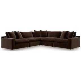 Maxton Heights Bittersweet 5 Piece Modular Sectional