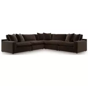 Maxton Heights Bittersweet 5 Piece Modular Sectional