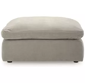 Maxton Heights Pebble Upholstered Square Oversized Accent Ottoman