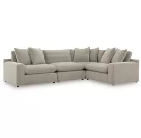 Maxton Heights Pebble 4 Piece Modular Sectional