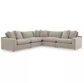 Maxton Heights Pebble 5 Piece Modular Sectional