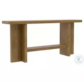 Donte Oak Console Table