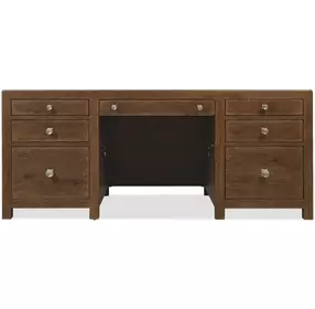 Timberline Medium Brown 72" Executive Desk
