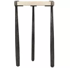 Driftwood Beige End Table