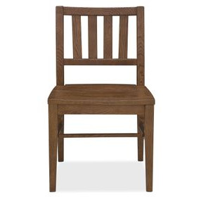 Driftwood Medium Brown Side Chair