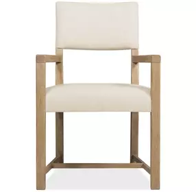 Timberline Beige Upholstered Arm Chair