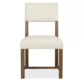 Timberline Medium Brown and Beige Upholstered Side Chair