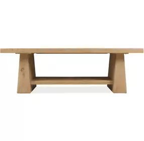 Timberline Light Brown Rectangular Cocktail Table