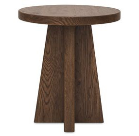 Timberline Medium Brown Round End Table