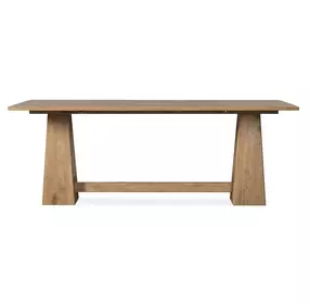 Timberline Light Brown 82" Flip Top Console Table