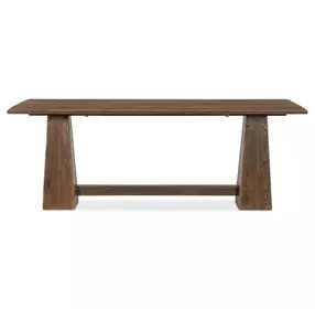 Driftwood Medium Brown 82" Flip Top Console Table