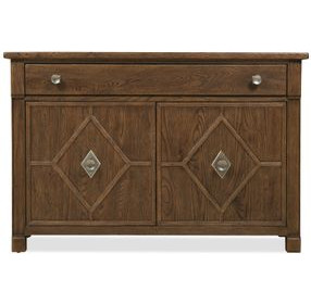 Timberline Medium Brown 1 Drawer Hall Chest