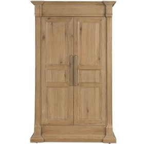 Timberline Light Brown 2 Door Wardrobe