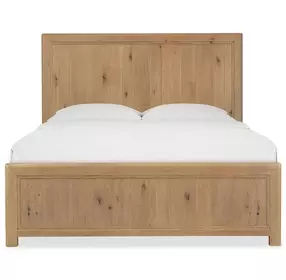 Driftwood Panel Bed