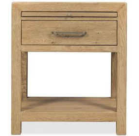 Timberline Light Brown 1 Drawer Nightstand