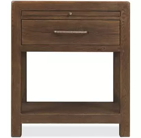 Timberline Medium Brown 1 Drawer Nightstand