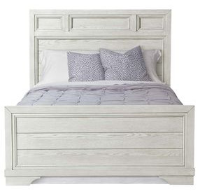 Foundry White Dove Full Panel Bed