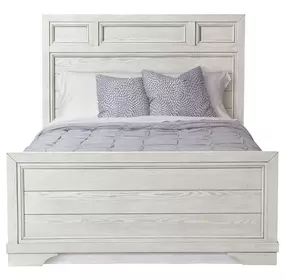 Foundry White Dove Full Panel Bed