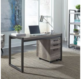 Riverbend Creek Graystone 2 Piece Desk Set with USB Charging
