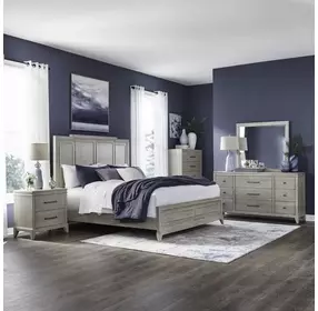Newbury Sanctuary White Panel Bedroom Set