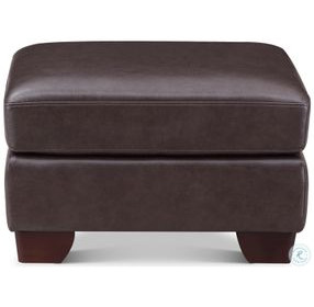 Kathleen Brown Leather Upholstered Rectangular Ottoman
